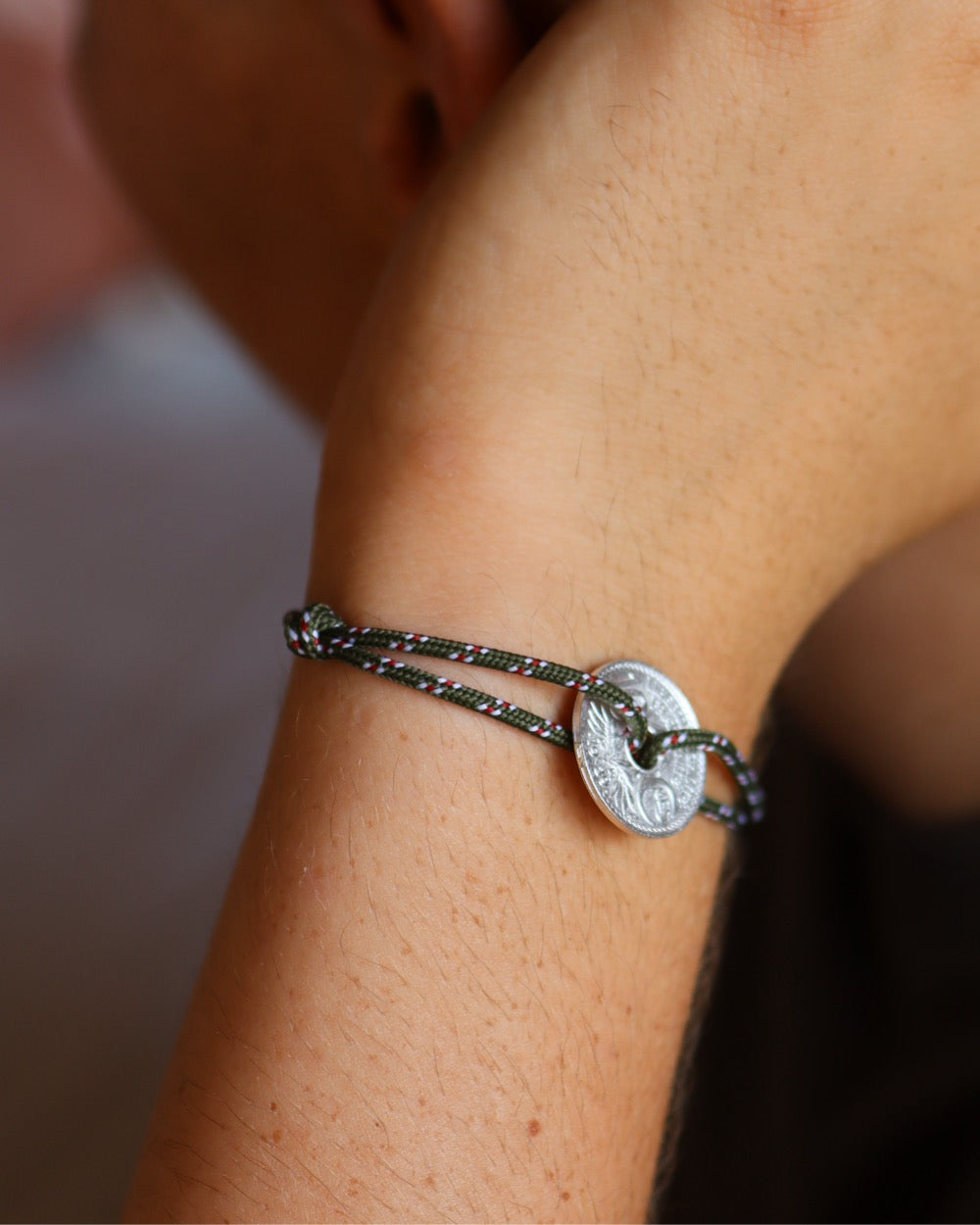 Bracelet Vincennes - 10 centimes argent - Intrépide