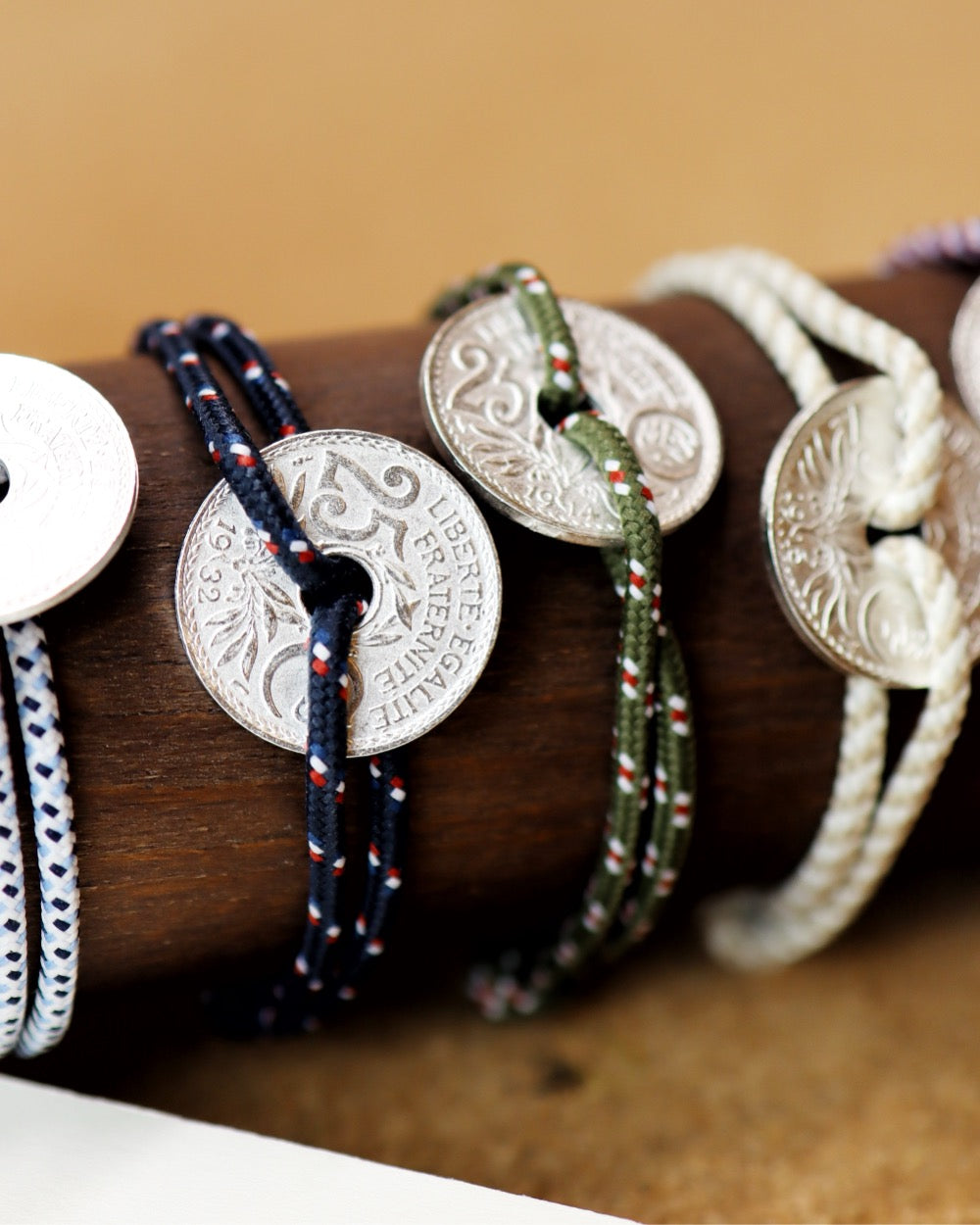 Bracelet Montmartre - 25 centimes argent - Intrépide