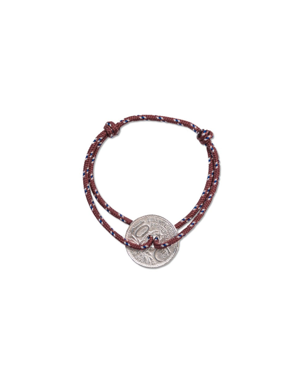 Bracelet Vincennes - 10 centimes argent - Vignoble