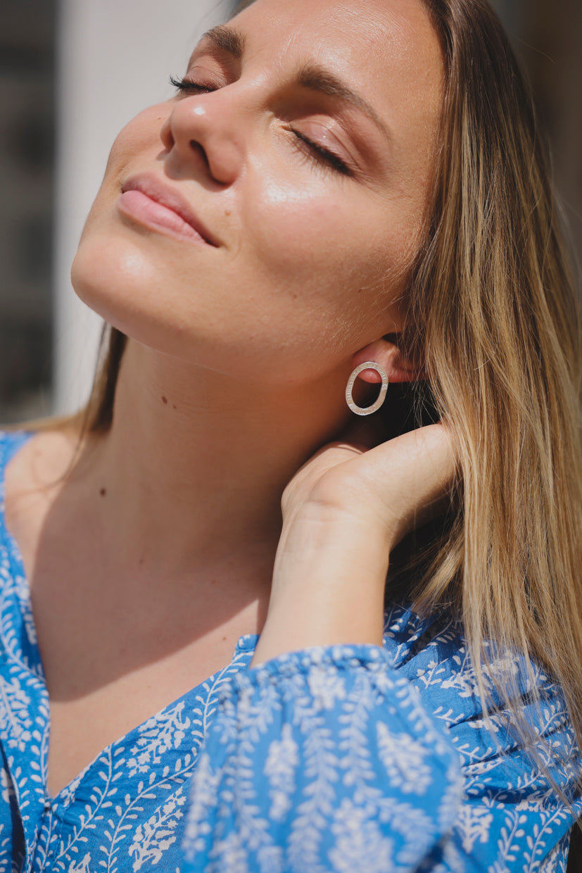 Boucles d'oreilles - Les Bastilles Argent