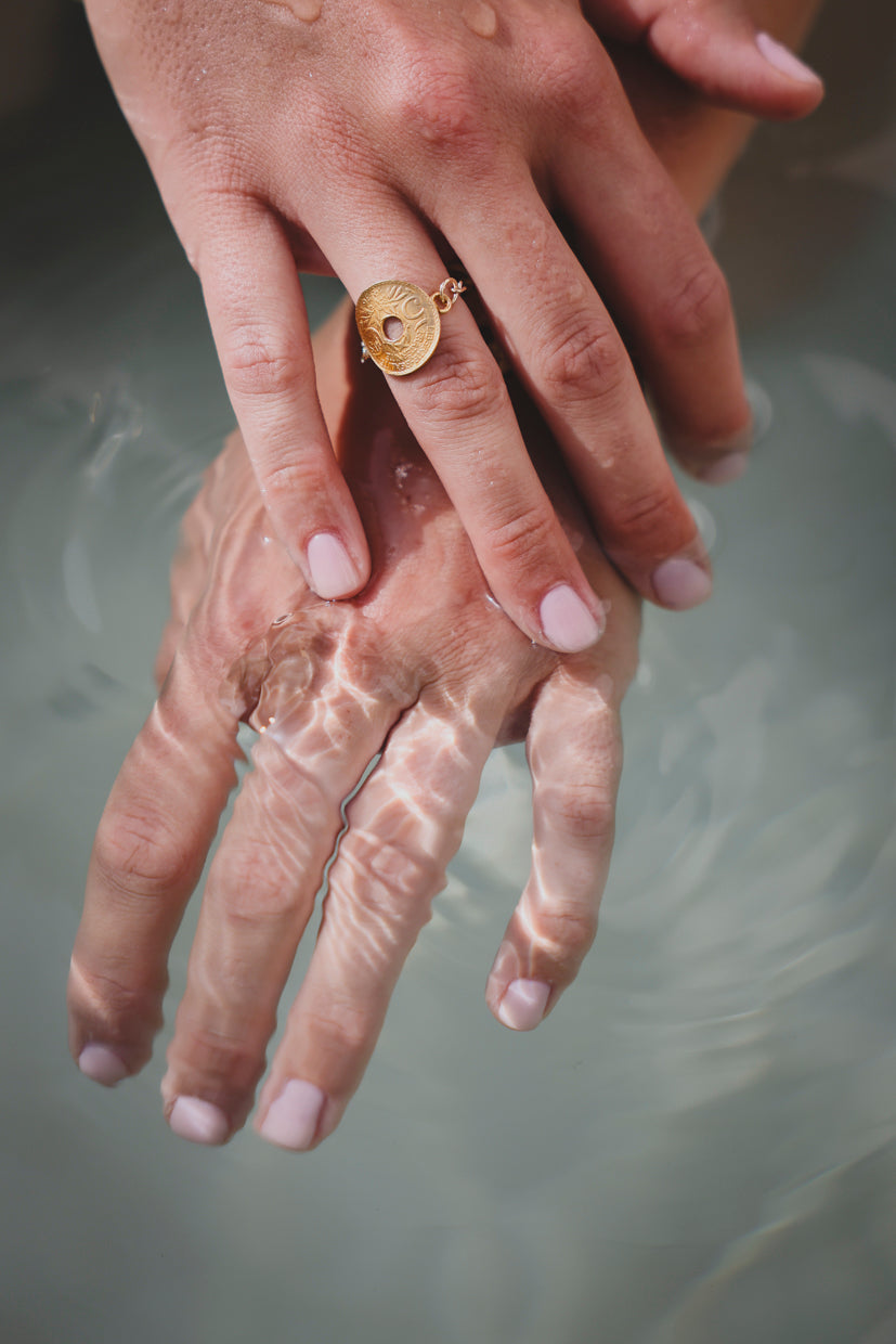 Chain ring - La Parisienne Gold