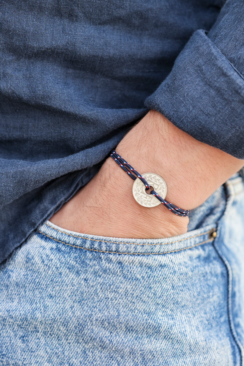 Bracelet - Le Navigateur Bleu marine