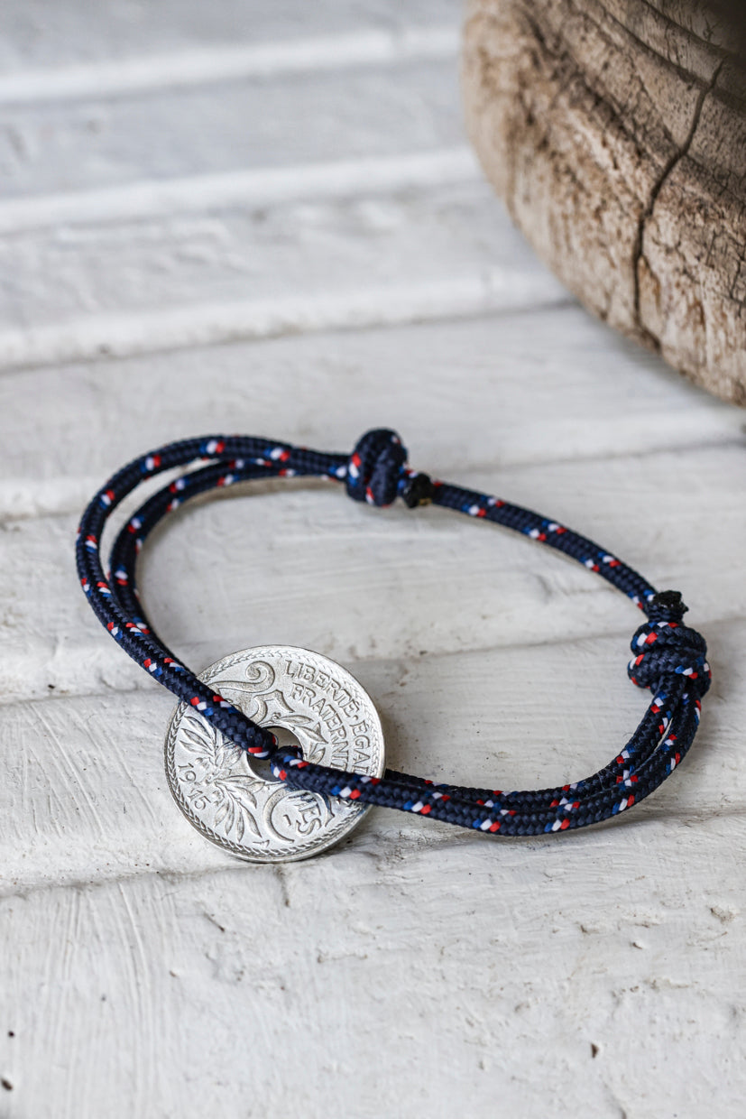 Bracelet - Le Navigateur Bleu marine
