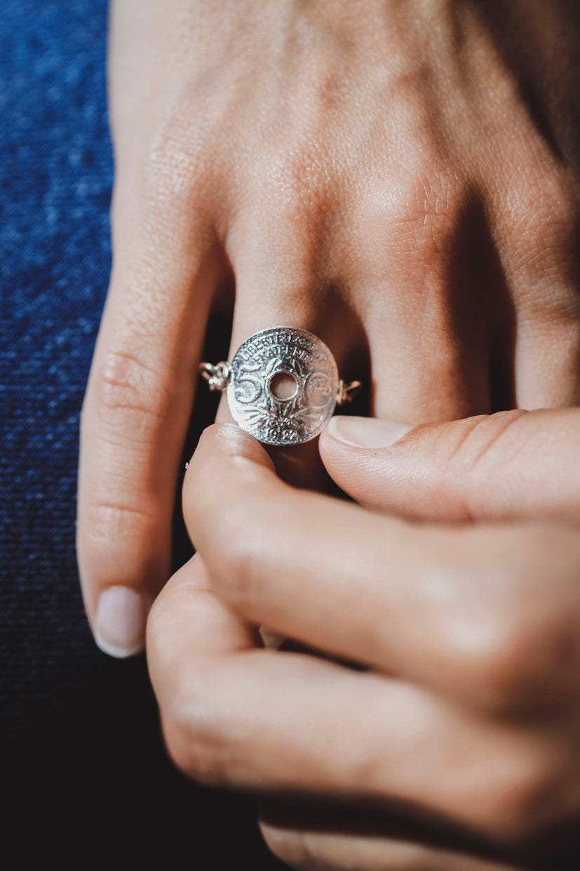Chain ring - La Parisienne Silver