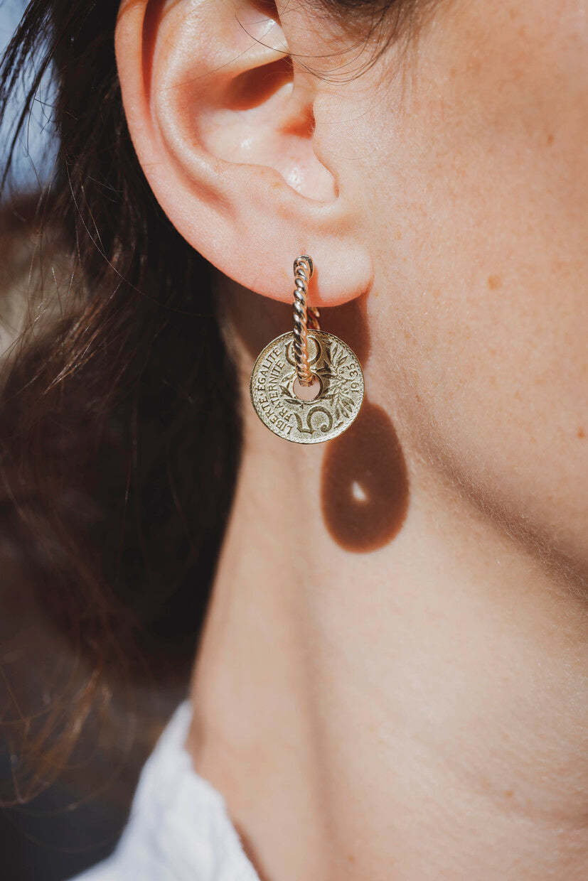 Boucles d'oreilles - Saint Tropez 5 Cts