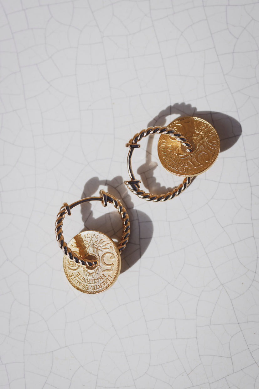 Boucles d'oreilles - Saint Tropez 5 Cts