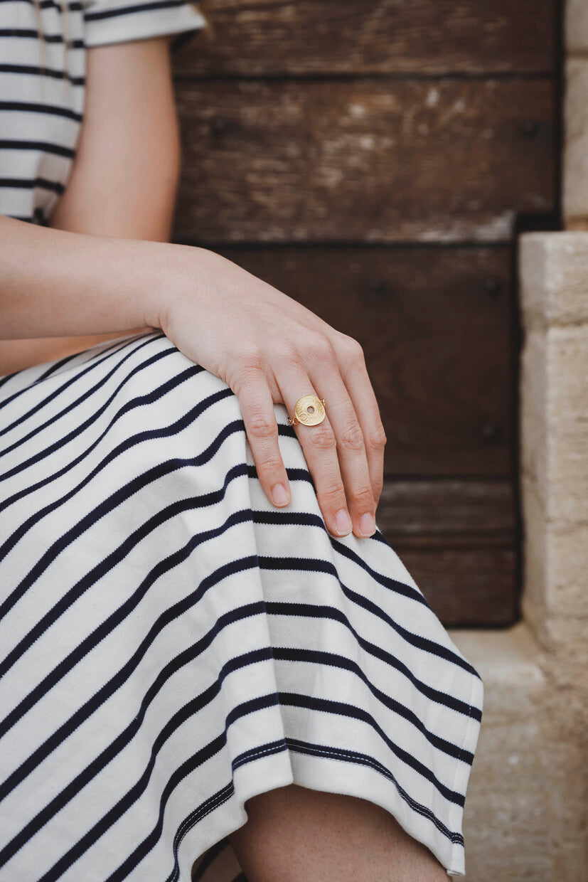 Chain ring - La Parisienne Gold