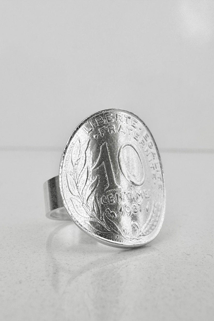 Bague - La Bordelaise courbée Argent 10 Cts