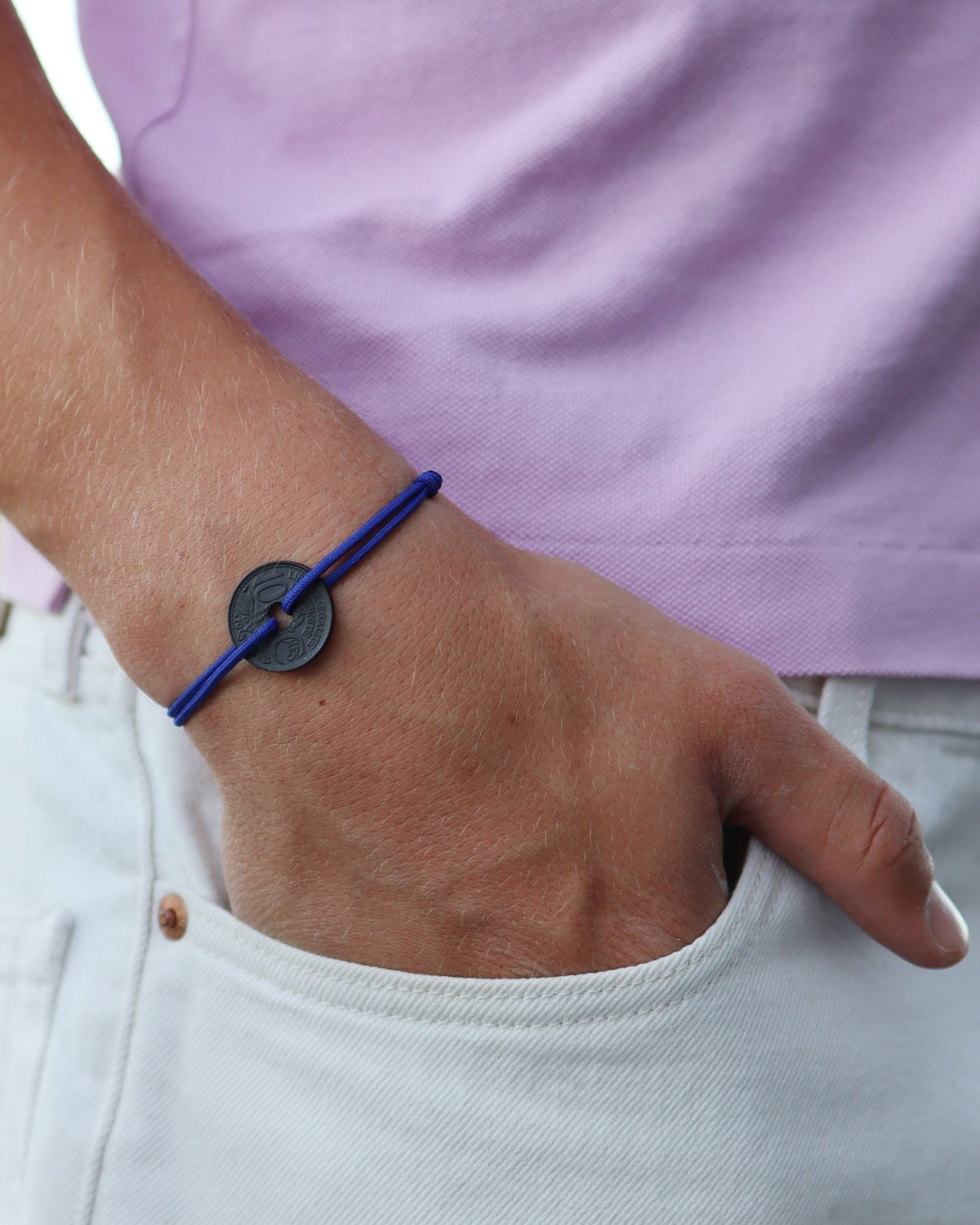 Bracelet Vincennes - 10 centimes charbon - Majorelle – Le Sou Français