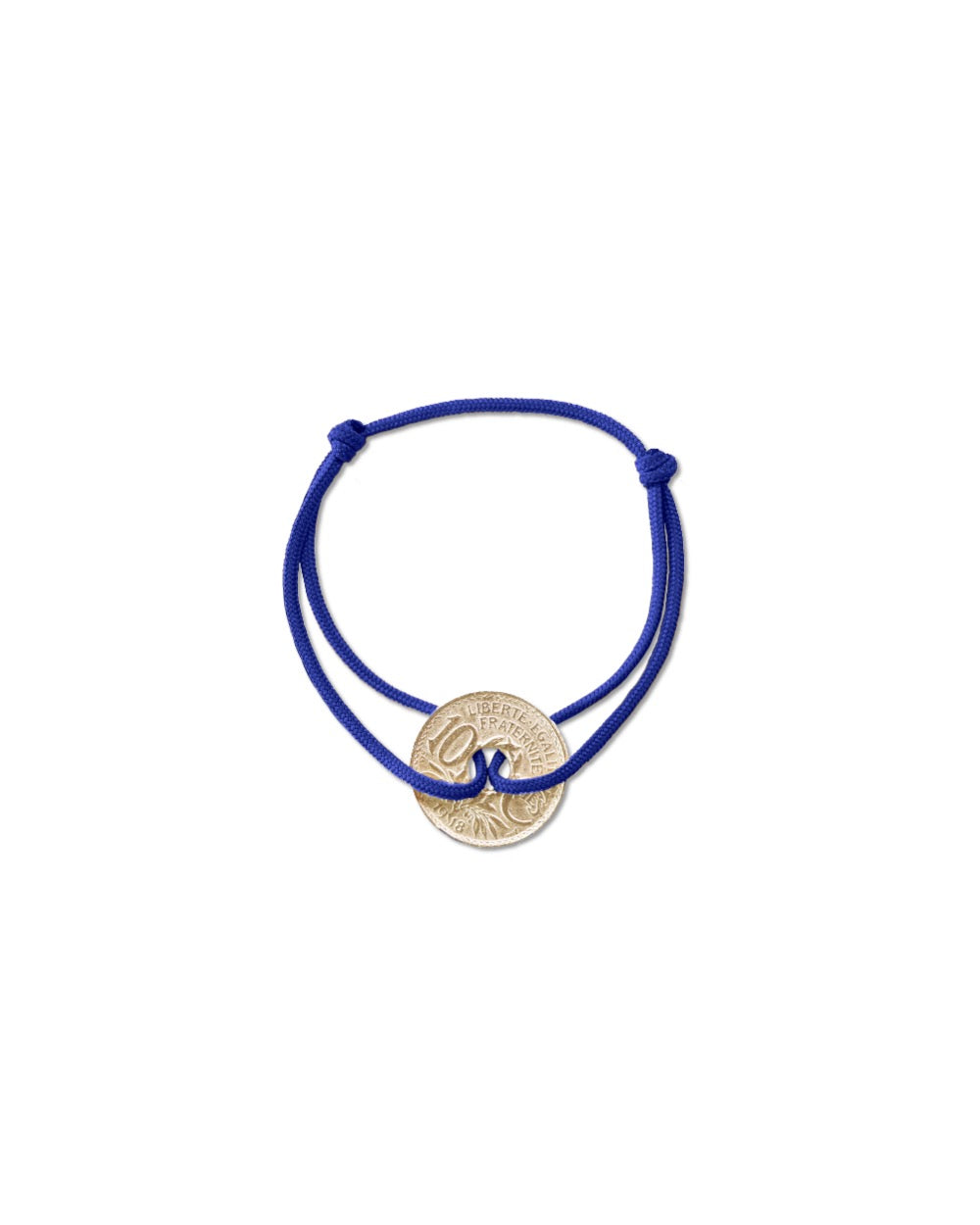 Bracelet Vincennes - 10 centimes or - Majorelle – vue 2 – Le Sou Français