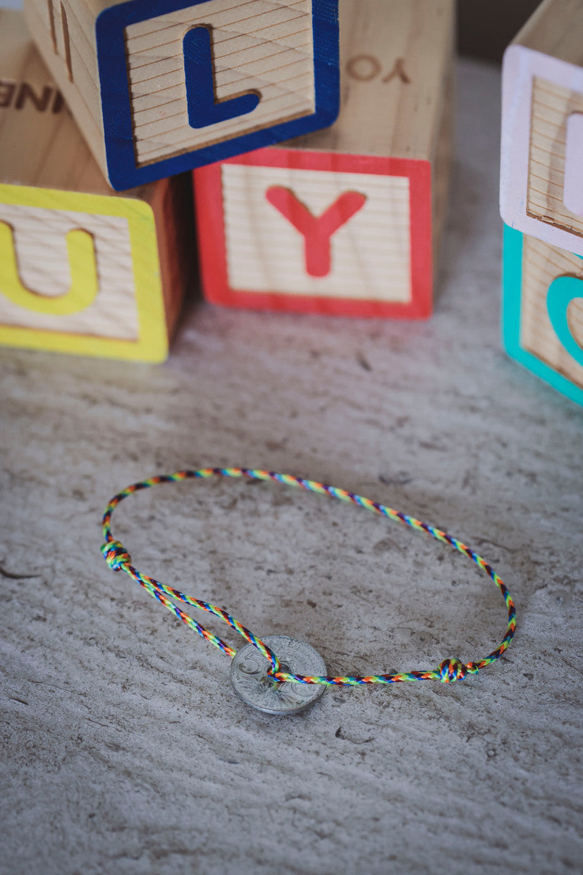 Children's bracelet - The Rainbow 5 Cts