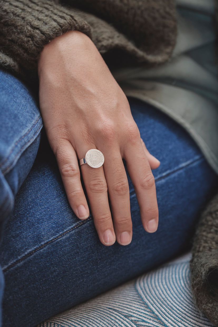Ring - La Bordelaise 5 Cts Silver