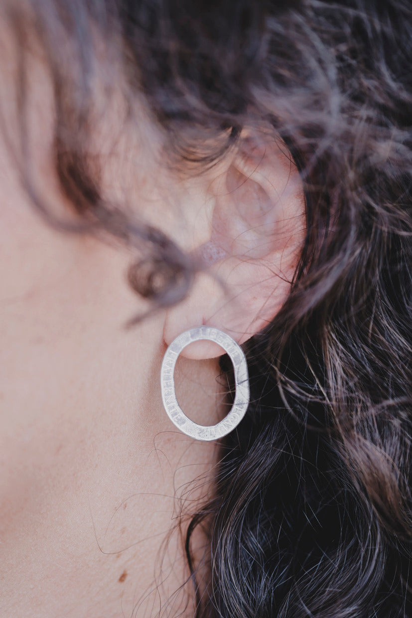 Boucles d'oreilles - Les Bastilles Argent
