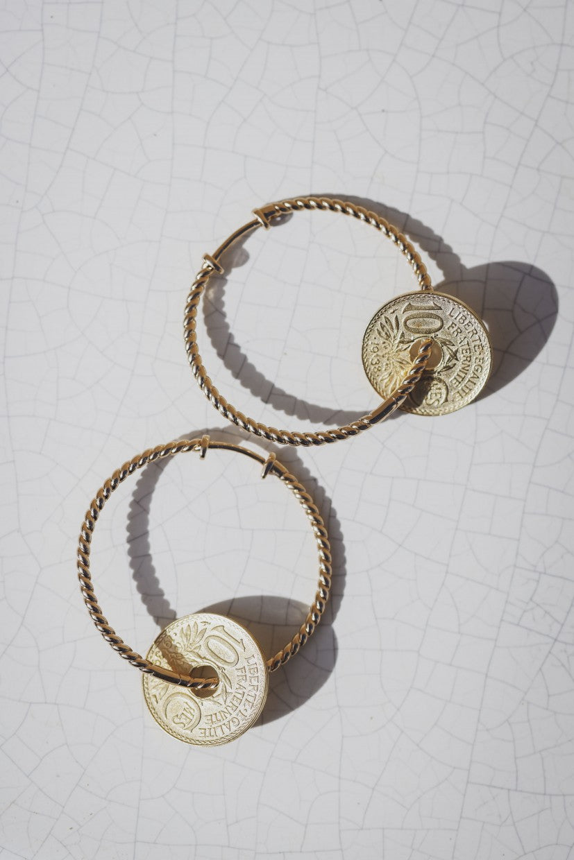 Boucles d'oreilles - Saint Tropez 10 Cts