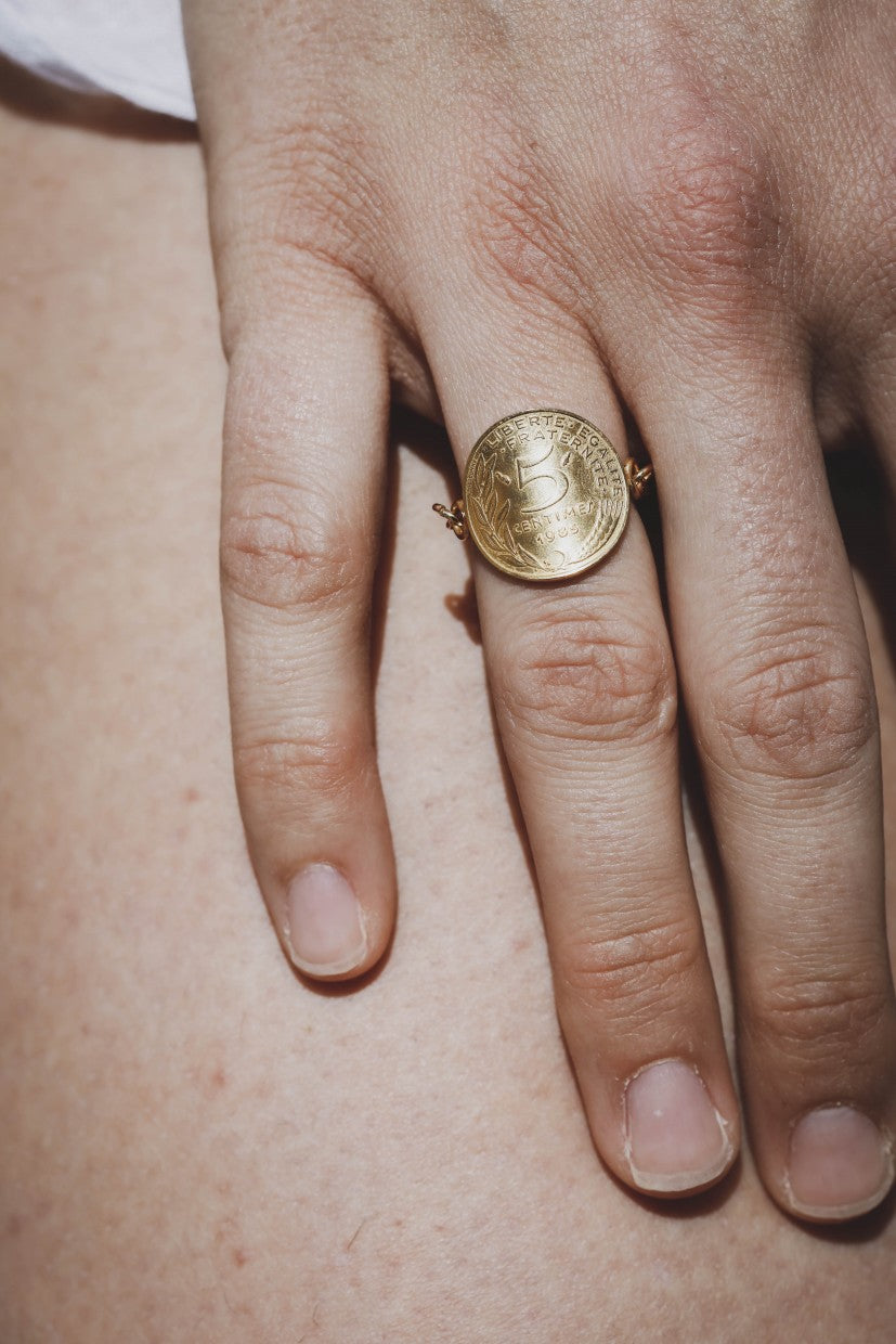 Chain ring - La Bordelaise Gold