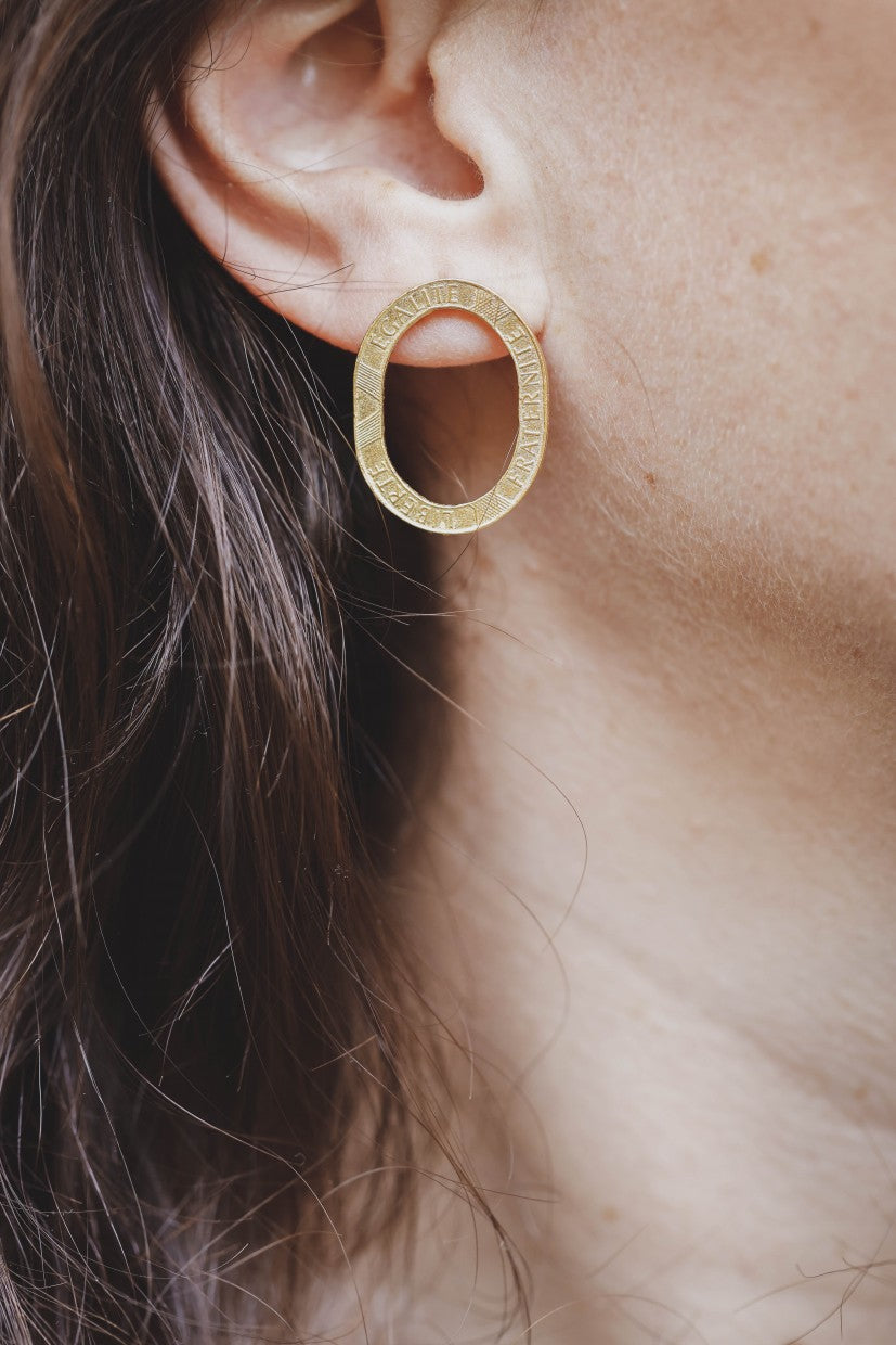 Boucles d'oreilles - Les Bastilles Or
