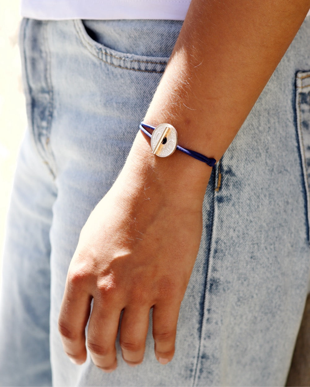 Bracelet le T - 10 centimes or - Majorelle