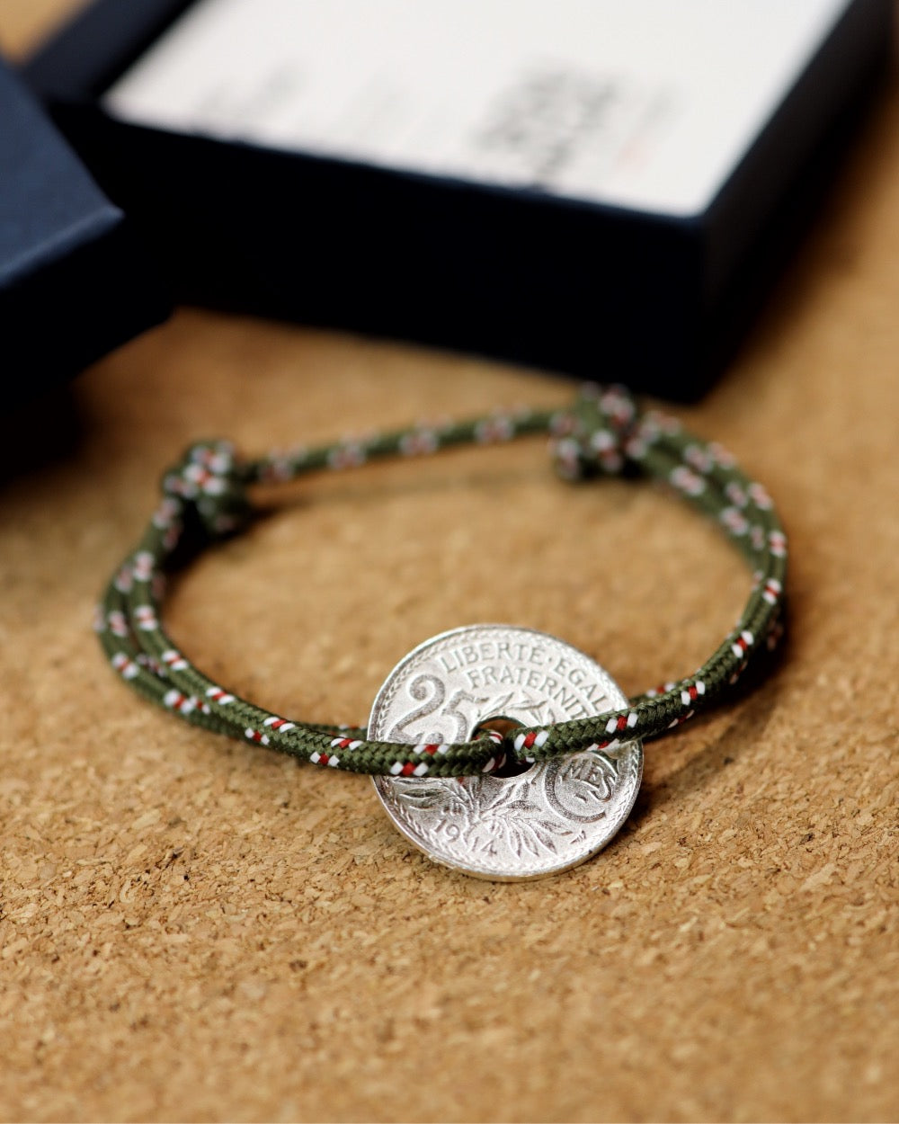 Bracelet Montmartre - 25 centimes argent - Intrépide