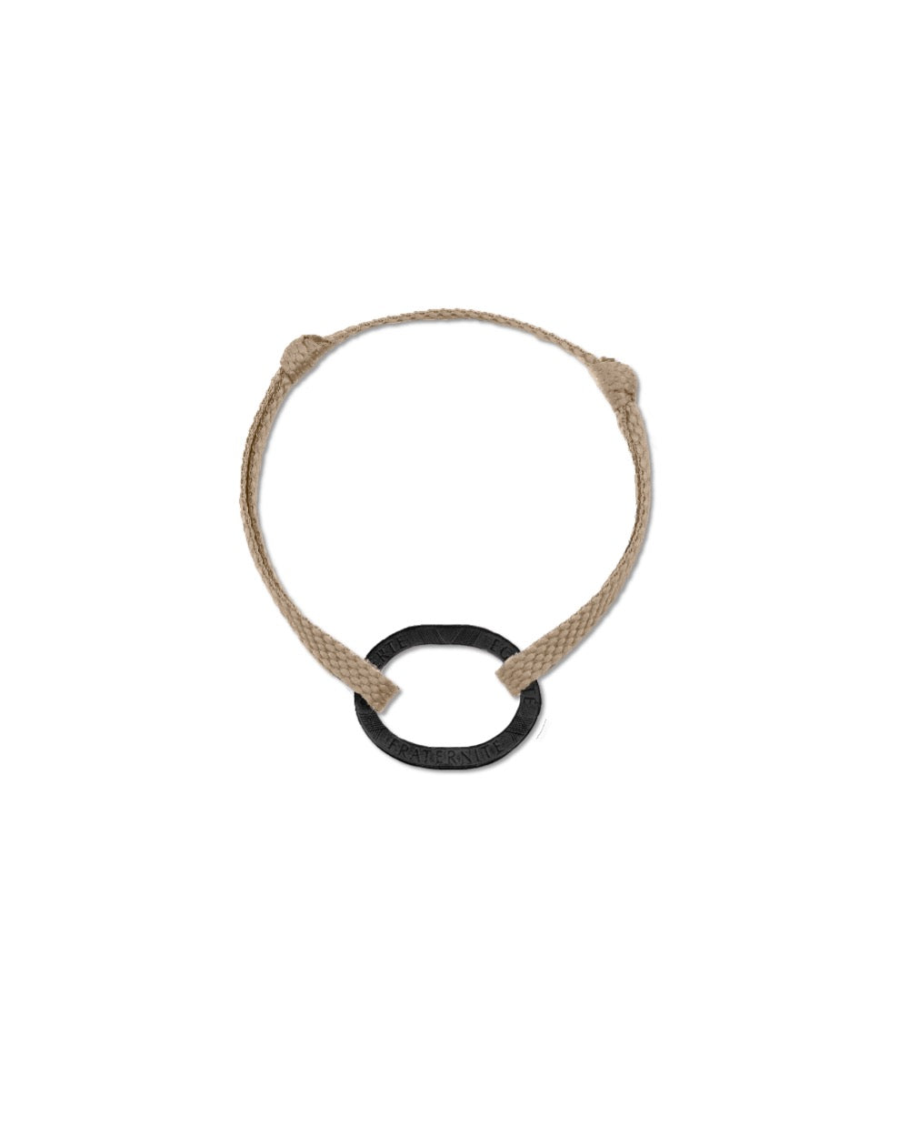 Bracelet Bastille - 10 francs charbon - Plat Beige
