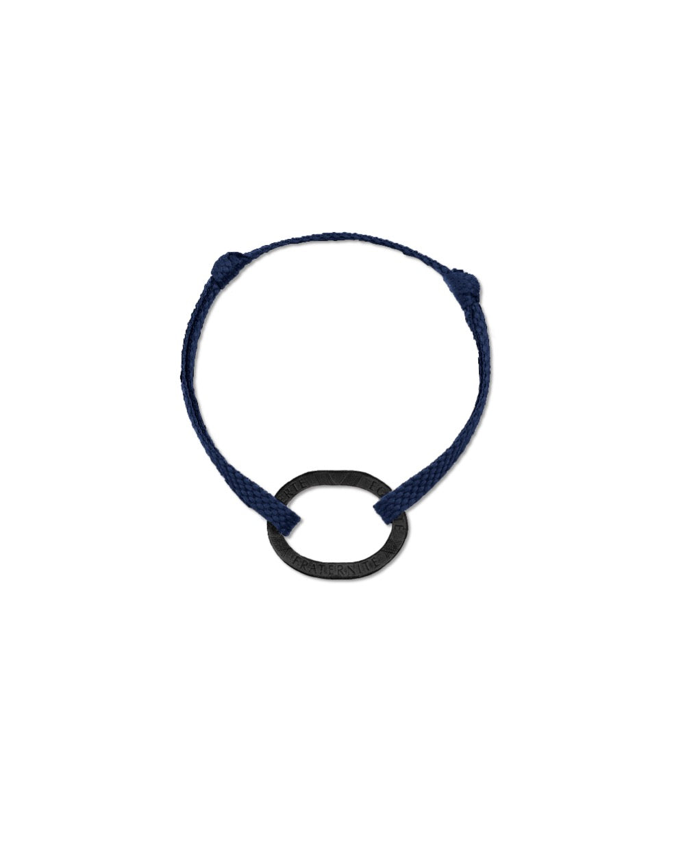 Bracelet Bastille - 10 francs charbon - Plat Marine