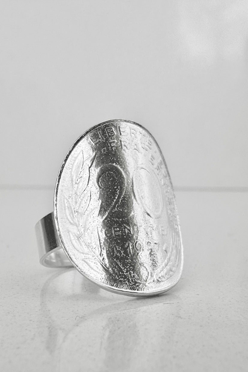 Bague - La Bordelaise courbée Argent 20 Cts