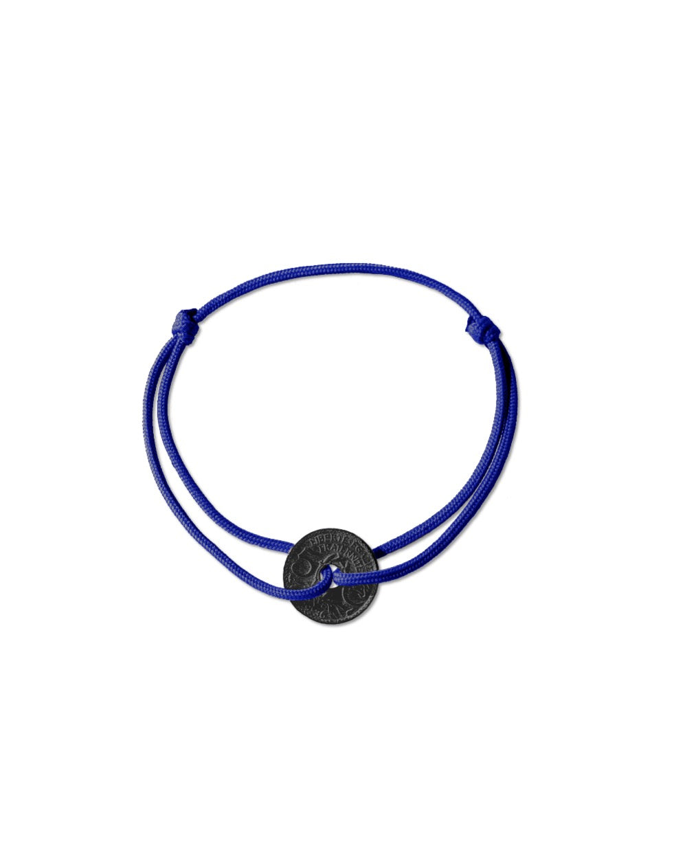 Bracelet Louvre - 5 centimes charbon - Majorelle – vue 2 – Le Sou Français