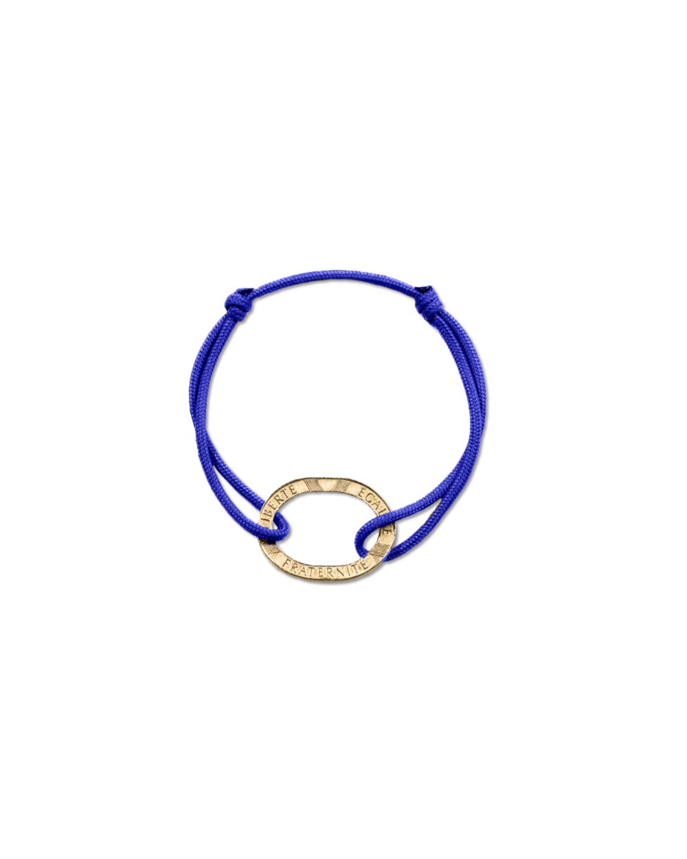 Bracelet Bastille - 10 francs or - Majorelle – vue 2 – Le Sou Français