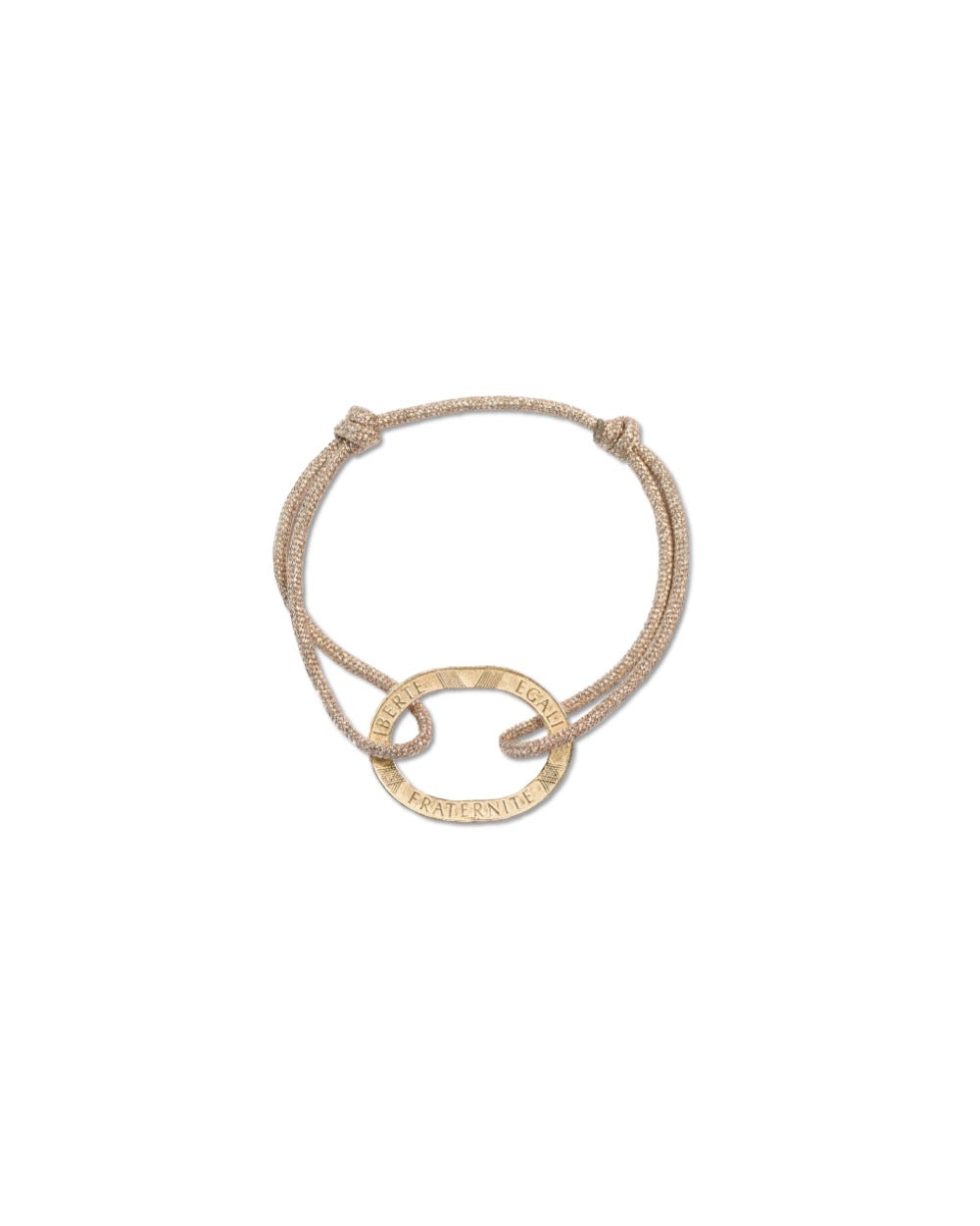 Bracelet Bastille - 10 francs or - Doré – vue 2 – Le Sou Français