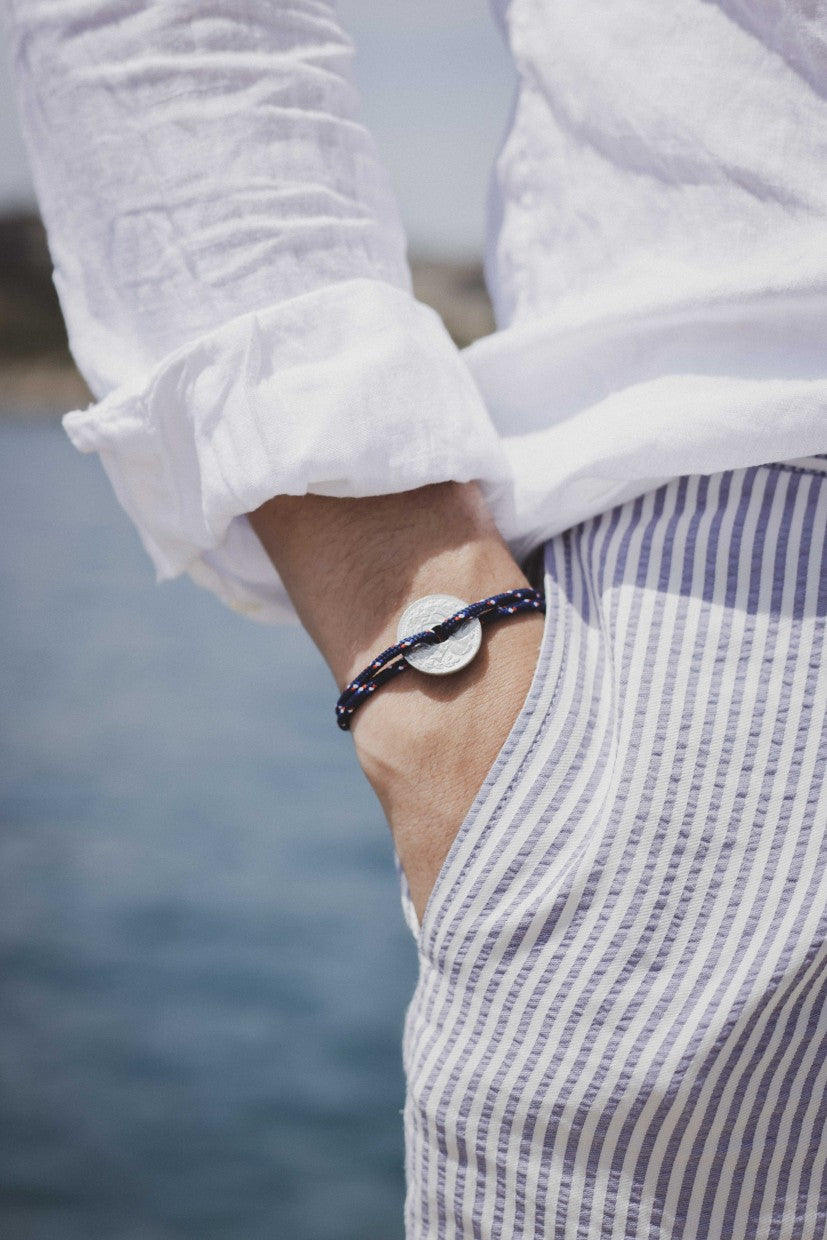 Bracelet - Le Navigateur Bleu marine