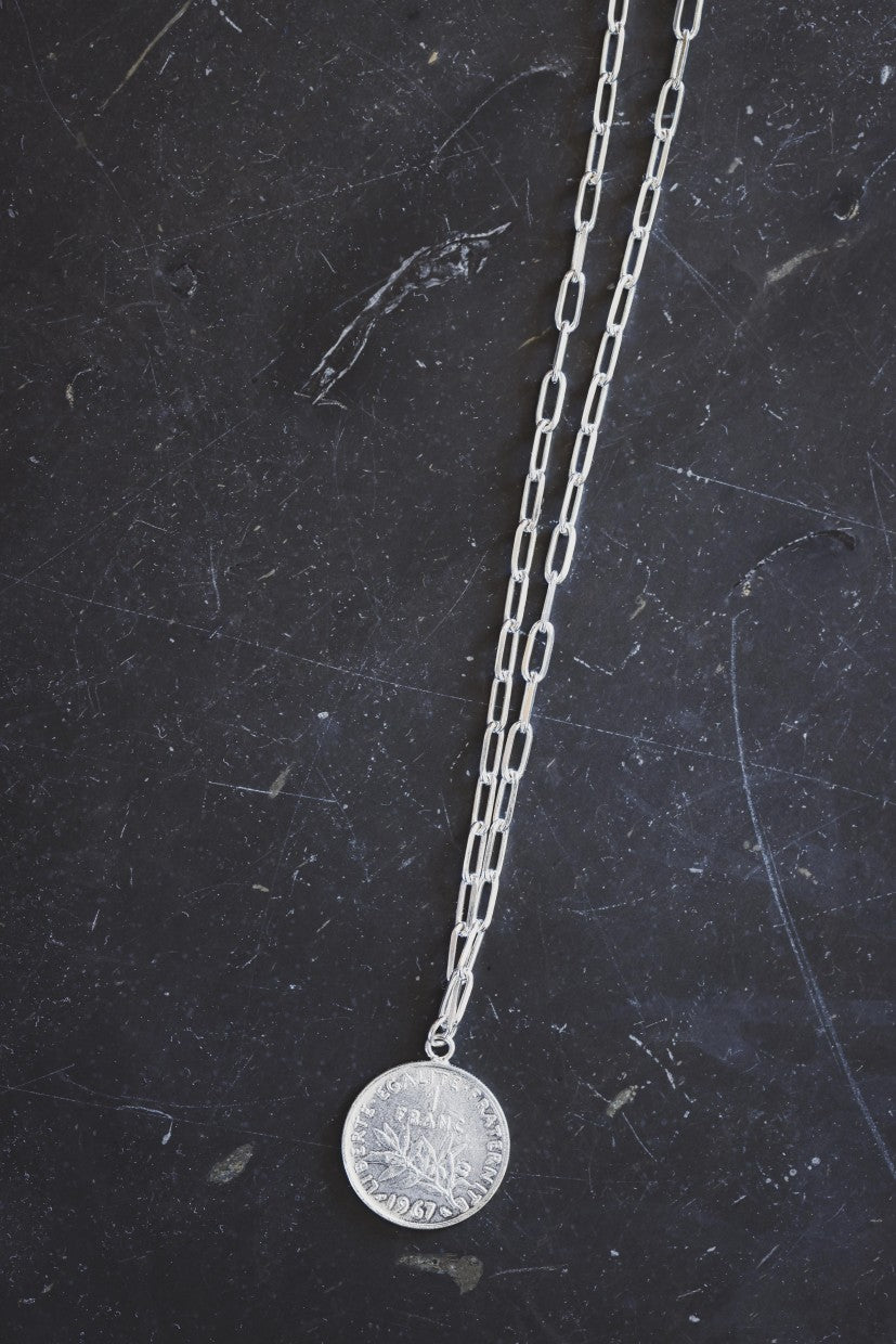 Necklace - Le Niçois Long Silver
