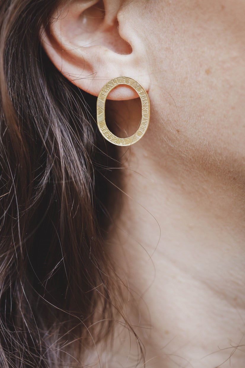 Earrings - Les Bastilles Gold
